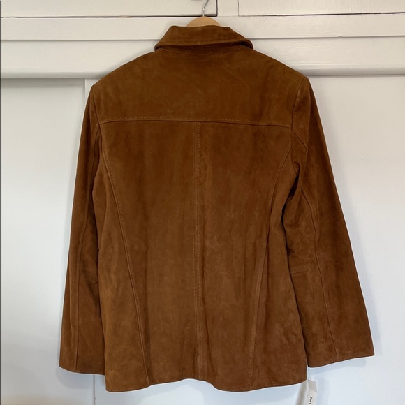 Reformation Brown Leather Jacket - Picture 4 of 11